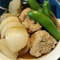 じゅびの's cooksnap of when they made ふわふわ♪蓮根入り肉団子と春野菜の煮物.
