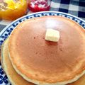 森のたらこ's cooksnap of when they made ホエーで簡単もちふわパンケーキ♪.