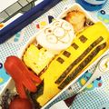 ちゃちゃまるねこ's cooksnap of when they made キャラ弁☆新幹線☆ドクターイエロー.