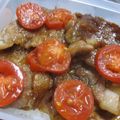 紅葉ｙ's cooksnap of when they made トマトもまぜてね！　しょうが焼き丼♪.