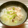がっしゅまま's cooksnap of when they made 玉葱たっぷり豚肉生姜の旨味味噌汁.
