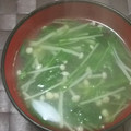 みがつくひと's cooksnap of when they made 水菜とえのきのデトックス鶏がらスープ.