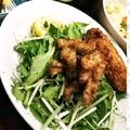 真流藻's cooksnap of when they made 中毒性アリ。鶏皮の大人サラダ。.