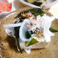 ＴＯＭＯＷＡＴ's cooksnap of when they made 旬ですね♪新たまとワカメの冷奴.