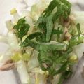 クックGFY8CA☆'s cooksnap of when they made 白菜とツナのばら干しサラダ.