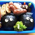 こはのこは's cooksnap of when they made まっくろくろすけ弁当.