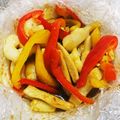 ねぞろ's cooksnap of when they made レンジで簡単！イカとパプリカのカレー蒸　.