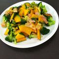 ☆そらママ★'s cooksnap of when they made ブロッコリーと南瓜とベーコン炒め 10分.