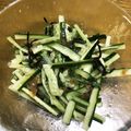 ＊＊めろん＊＊'s cooksnap of when they made きゅうりのサッパリ梅シソ和え.