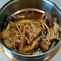 クックBNQ5PD☆'s cooksnap of when they made セロリもやし きのこの味噌コンソメスープ.