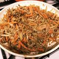 yuka119's cooksnap of when they made 定番常備菜♪きんぴらごぼう.