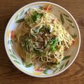 ｋａｎａｏ's cooksnap of when they made キャベツとツナの和風パスタ.