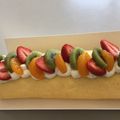 ピタマハ's cooksnap of when they made しっとりふわふわ✿外巻きロールケーキ✿.