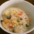 子猫のみぃ♪'s cooksnap of when they made ★簡単絶品本格的☆クラムチャウダー.