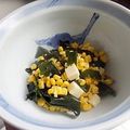 みゃじま's cooksnap of when they made お手軽☆わかめとコーンの和え物.