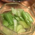 miki_iv's cooksnap of when they made セロリの甘酢漬け.