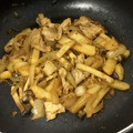hosamina's cooksnap of when they made ジャガイモと豚肉のオイスターソース炒め.