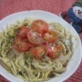miyuki12's cooksnap of when they made コロコロトマトすぱげてぃー(・ω・)ノ.