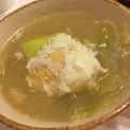 ゆいまーるん's cooksnap of when they made もやしとキャベツ✿卵のお味噌汁☆.