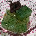 ＊sunlight＊'s cooksnap of when they made ❁心太風～青海苔醤油寒天あんみつ❁.