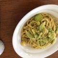 sayow's cooksnap of when they made アボカド和風クリームスパゲティ.