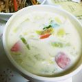 ユーロン's cooksnap of when they made レンジでうまい！豆乳スープ(牛乳も可).