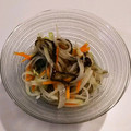 しり刑事's cooksnap of when they made 季節の野菜のもずく酢和え.
