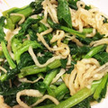 マムアンちゃん's cooksnap of when they made 超簡単！小松菜と切り干しの麺つゆ辛子和え.