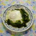 puniＫ's cooksnap of when they made とにかく満足♪ツナとほうれん草の目玉焼き.