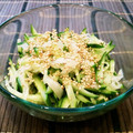 あーこ姐's cooksnap of when they made きゅうりとガリの和え物.