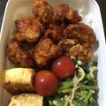 ポメちょん's cooksnap of when they made ピリ辛唐揚げ丼.