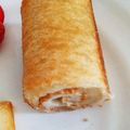 okomeokome's cooksnap of when they made 食パンアレンジ♪ツナマヨちくわの揚げパン.