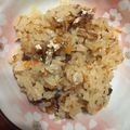 chibieru's cooksnap of when they made さば味噌炊き込みご飯.