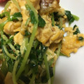 もち子29's cooksnap of when they made 簡単♡豆苗と卵のふんわり炒め.
