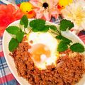 ももちゃんのれしぴ's cooksnap of when they made ガッツリ系。肉味噌アボカド.