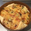 のらしお's cooksnap of when they made 簡単！ベーコンとほうれん草のキッシュ.