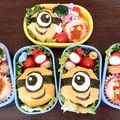 まやｍaｍa's cooksnap of when they made ミニオンのキャラ弁.