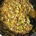 まる子るま's cooksnap of when they made 焼き肉のたれで＊簡単挽き肉野菜炒め＊.