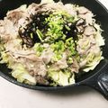 牛とくもり's cooksnap of when they made もやしとキャベツの蒸し豚.