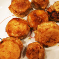 もか75's cooksnap of when they made 長いもと鶏ひき肉のはさみ焼き～♪♪.