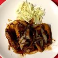 スイスおじさん☆'s cooksnap of when they made 豚ロースにんにく焼き★孤独のグルメを見て.