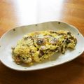pali's cooksnap of when they made しめじ&チーズのふんわり♪オムレツ.