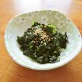 pali's cooksnap of when they made たっぷり食べちゃう♡ワカメバタ味噌炒め♡.