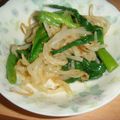 mikiha5's cooksnap of when they made もやしとニラのナムル.