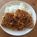まめぽよん's cooksnap of when they made 材料3つ！？揚げない超時短とんかつ.