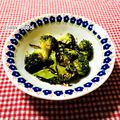 ねっちゃんっ's cooksnap of when they made 速攻！ブロッコリーの塩昆布つゆ和え物.