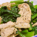 Rick_t's cooksnap of when they made つるむらさきと豚バラ炒め.