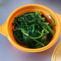 ☆ありか358☆'s cooksnap of when they made レンジでおひたし、ほうれん草.