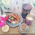 Dream♪'s cooksnap of when they made バナナとチョコのホットサンド♡.