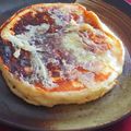 nosso's cooksnap of when they made 小麦粉で！直焼きチーズのパンケーキ.